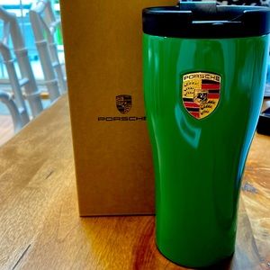 Porsche Design Thermo Mug in box.  Brand new.